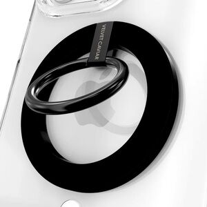 Velvet Caviar Black Phone Ring Holder Mag Safe only